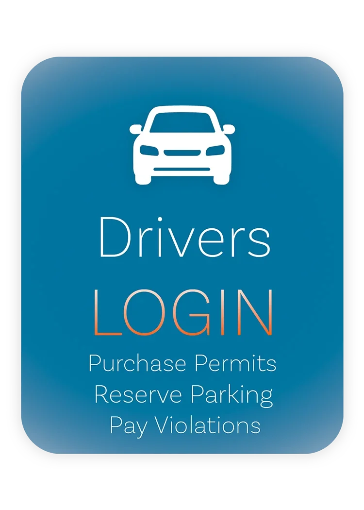 Icon for drivers to log in to the Pango portal to purchase permits, reserve parking and pay violations.